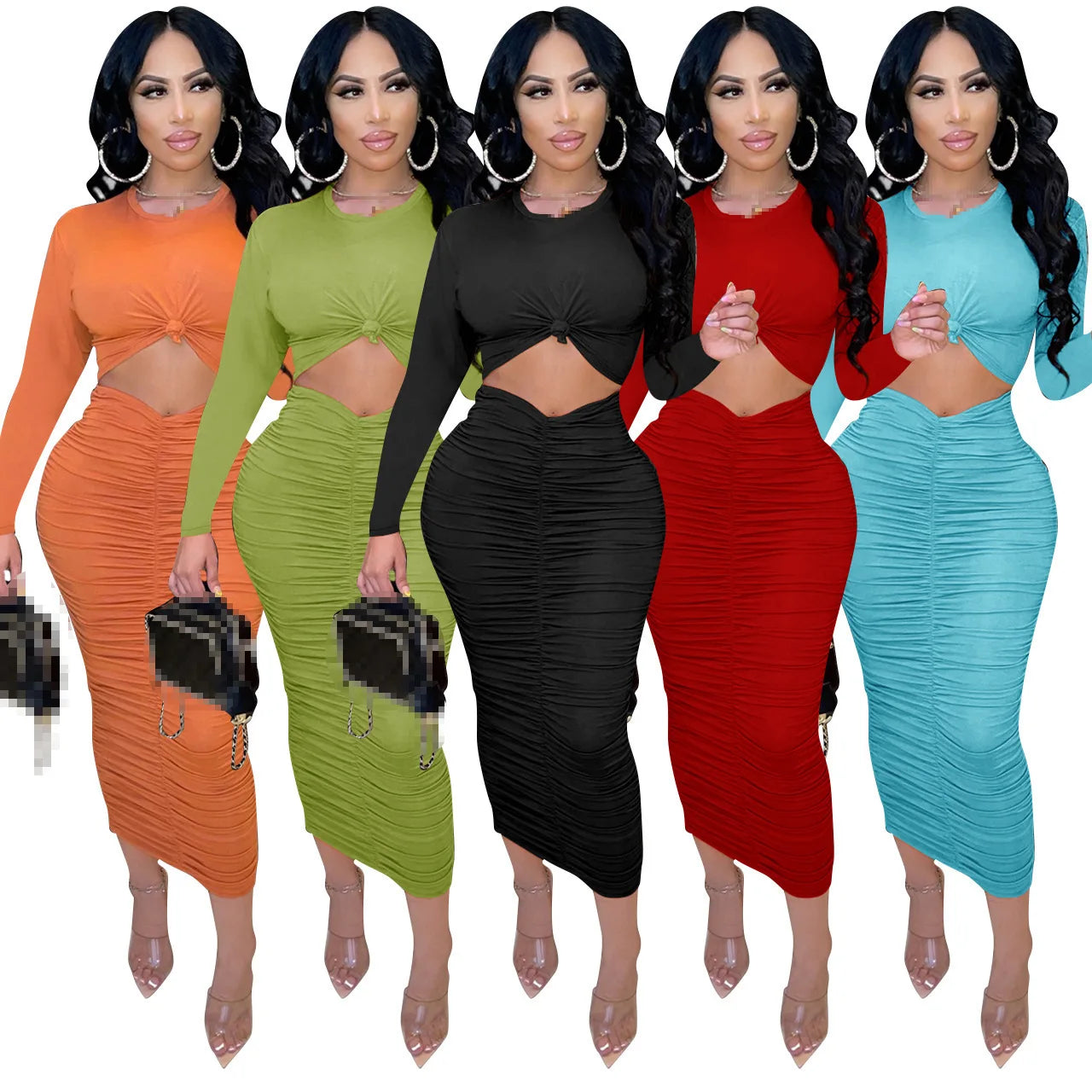 dress sets skirts women 2 piece set